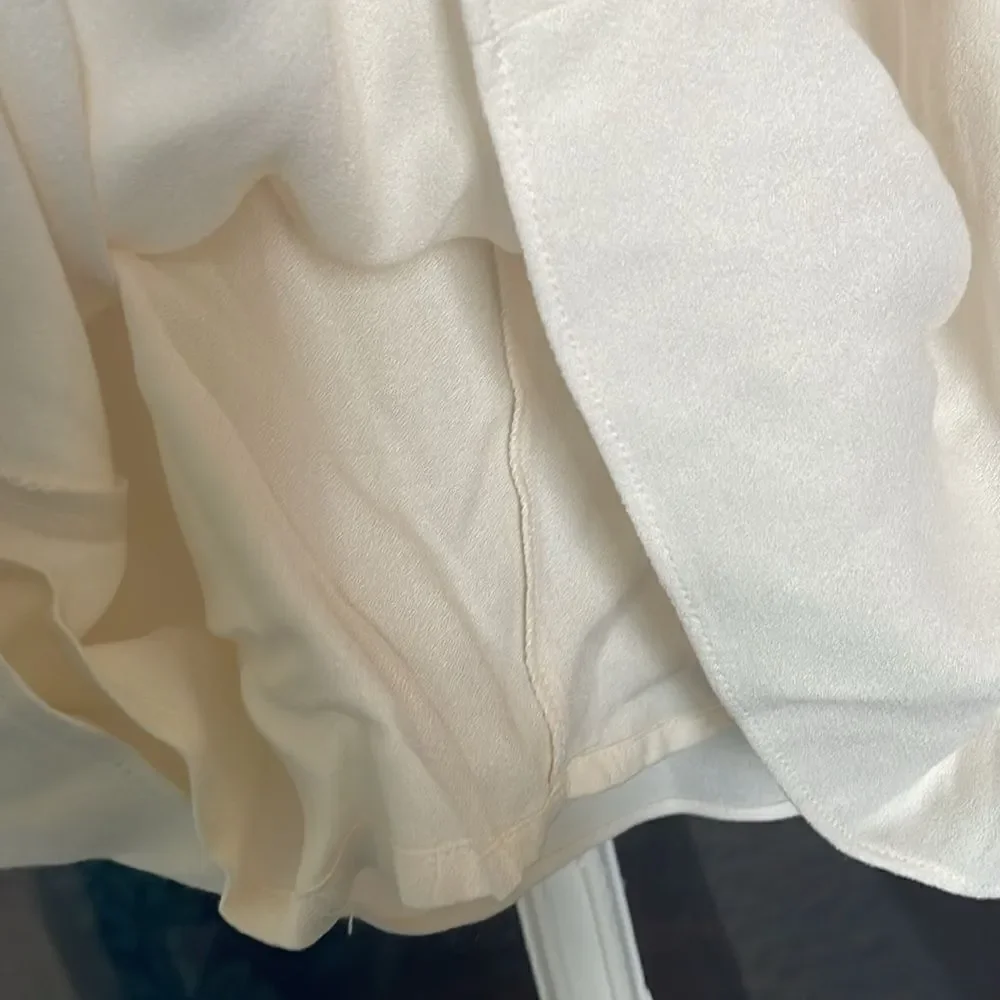 Artizia Sundeh sunday best Spencer birch bouleau mini cowl dress XS